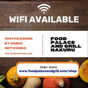 Hobis Networks WiFi hotspot at Food Palace and Grill